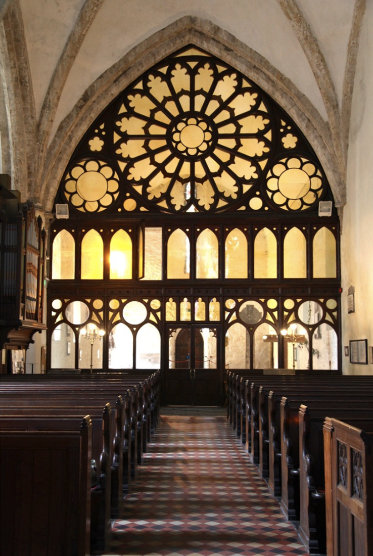 St. Flannan's Cathedral Rose screen 1892